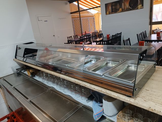 Vitrina refrigerada tapas