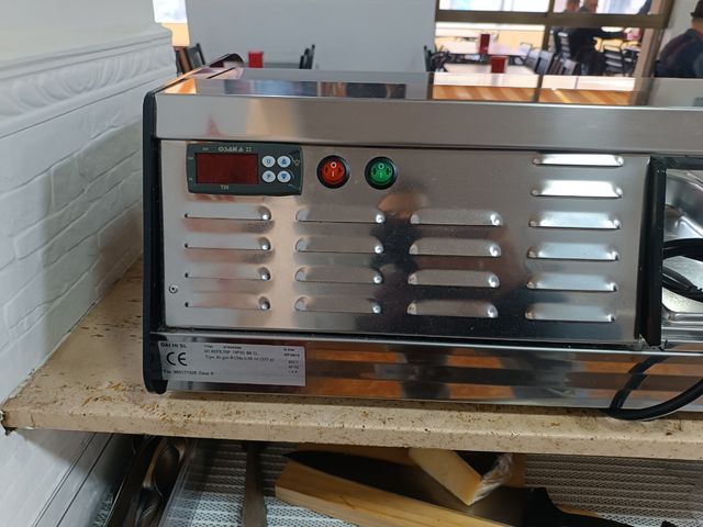 Vitrina refrigerada tapas