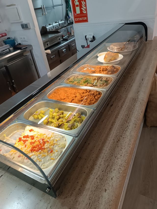 Vitrina refrigerada tapas