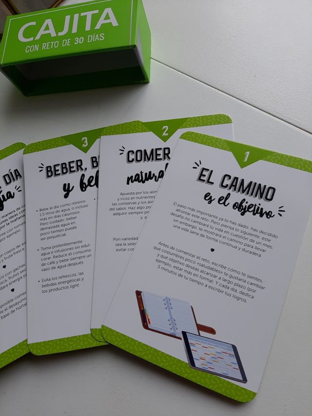 Caja de retos "Vida saludable"