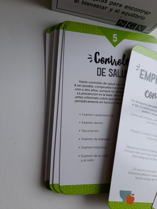 Caja de retos "Vida saludable"