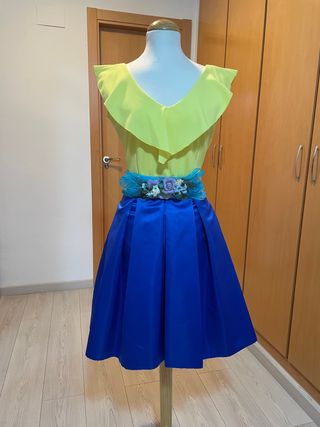 Falda y blusa de fiesta
