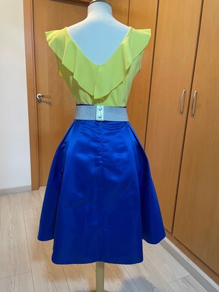 Falda y blusa de fiesta