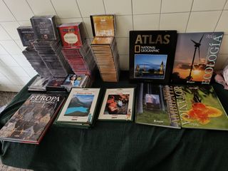 Colección de cd originales y libros