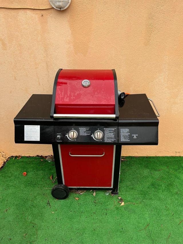 Barbacoa de gas
