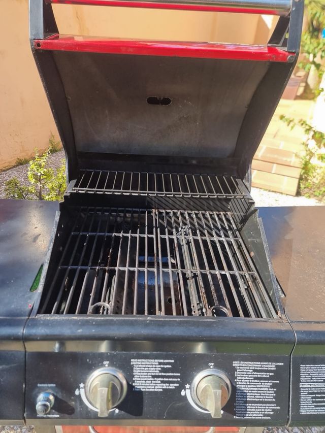 Barbacoa de gas
