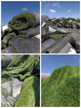Césped artificial ♻️🌱
