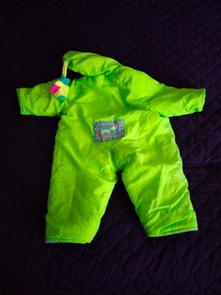 Buzo bebé 3 meses, nieve y frío