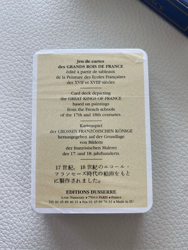 Carte da gioco Luigi XVII