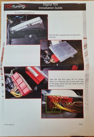 Chip de potencia para motor Land Rover TD5