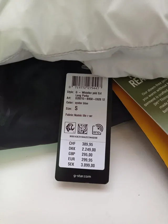 chaqueta para mujer G-STAR RAW Parka G-Whistler