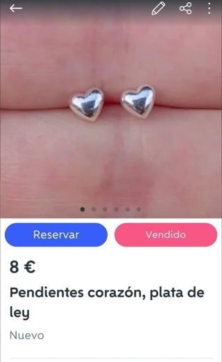 Pulsera de bolas de plata ley corazón