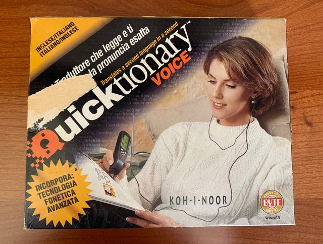 QUICKTIONARY VOICE penna che scannerizza e traduce