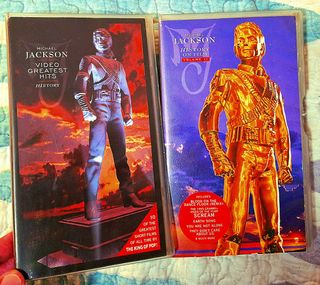 Michael Jackson History 1 y 2 VHS