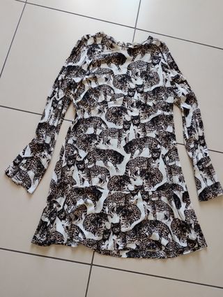 Abito ghepardo lince animalier