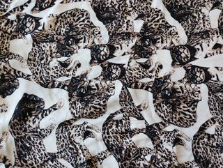 Abito ghepardo lince animalier