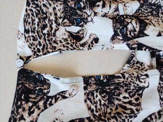 Abito ghepardo lince animalier