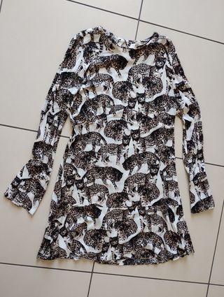 Abito ghepardo lince animalier