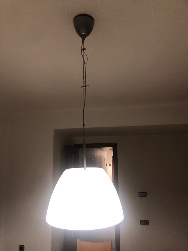 Lampara tulipa cristal