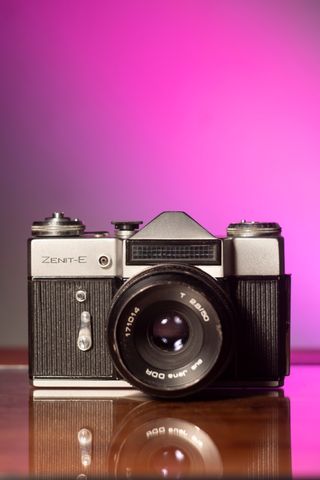 Cámara Zenit E analógica 1975