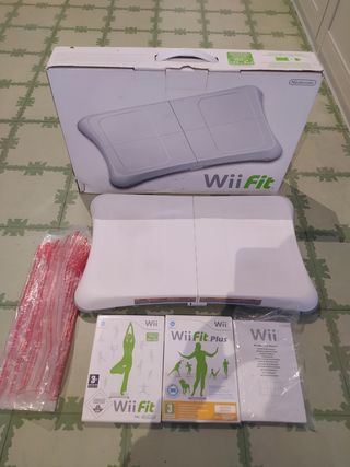 Tabla Nintendo Wii Fit con juegos