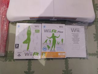 Tabla Nintendo Wii Fit con juegos