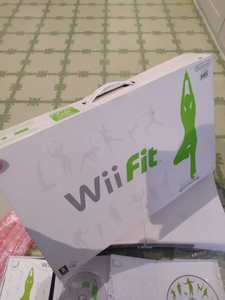 Tabla Nintendo Wii Fit con juegos