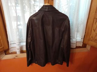 Cazadora de piel natural