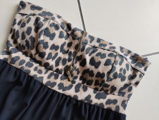 Vestito fascia leopardo animalier