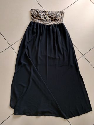 Vestito fascia leopardo animalier