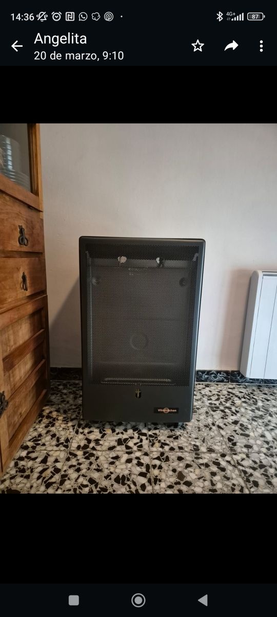 Estufa de gas muy buen estado