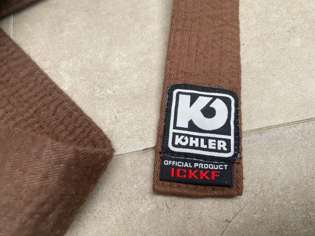 CINTURÓN MARRÓN TAEKWONDO