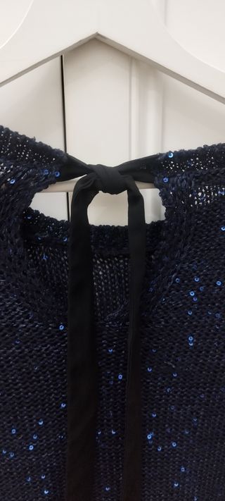 Jersey azul marino,Springfield. Talla S.