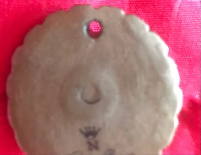 Ciondolo in porcellana di Capodimonte