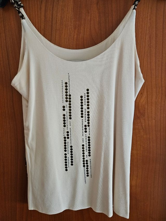 Blusa beige firmata Cristina #Capucci
