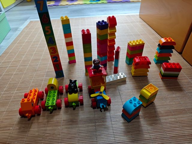 Lego tren de los numeros