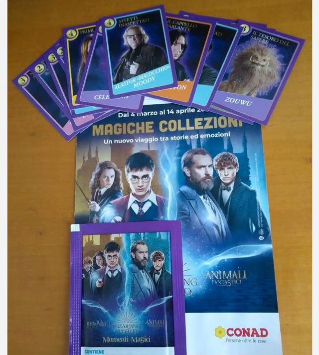 Figurine Harry Potter CONAD nuova.col.