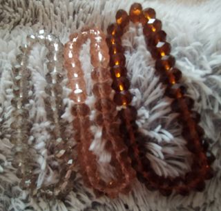 3 pulseras ajustables