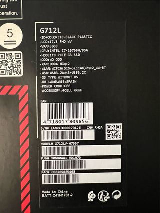 Portatil ASUS ROG STRIX