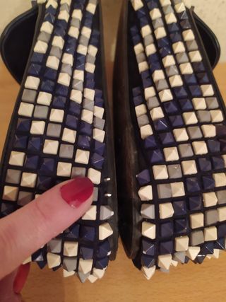 CAROLINA HERRERA - mocasines pedreria 36