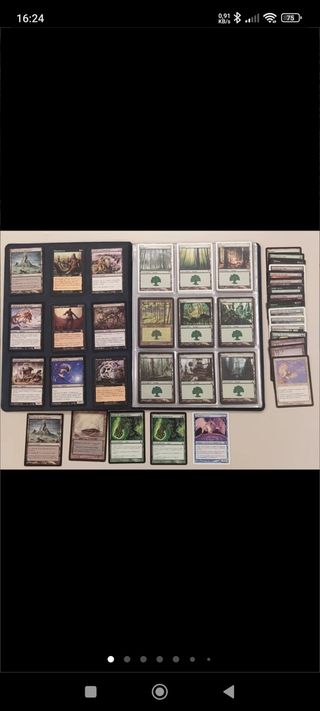 ALBUM CARTAS DECKMASTER, MAGIC THE GATHERING.