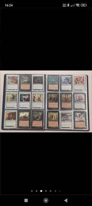 ALBUM CARTAS DECKMASTER, MAGIC THE GATHERING.