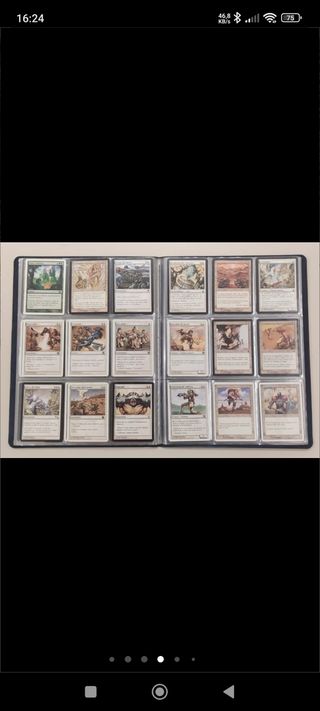ALBUM CARTAS DECKMASTER, MAGIC THE GATHERING.