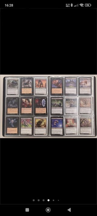 ALBUM CARTAS DECKMASTER, MAGIC THE GATHERING.