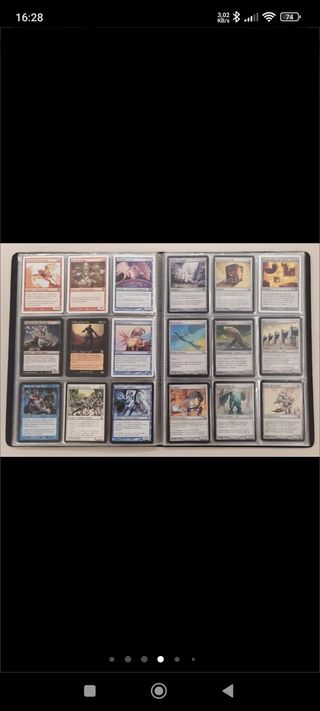 ALBUM CARTAS DECKMASTER, MAGIC THE GATHERING.