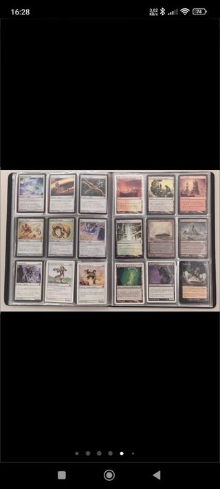 ALBUM CARTAS DECKMASTER, MAGIC THE GATHERING.