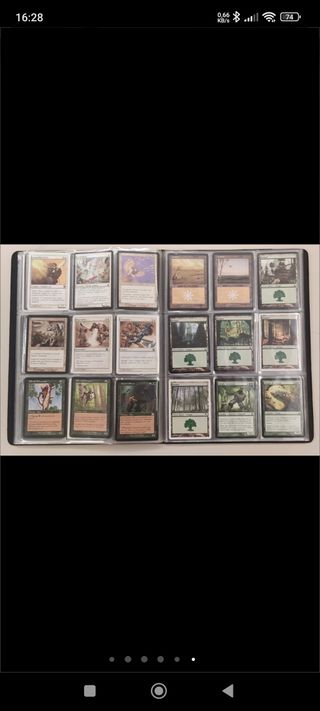 ALBUM CARTAS DECKMASTER, MAGIC THE GATHERING.