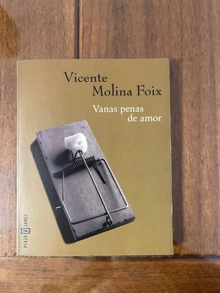 Vanas penas de amor. Vicente Molina Foix