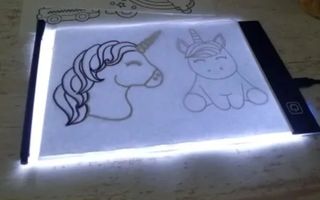 Tableta de luz para dibujo