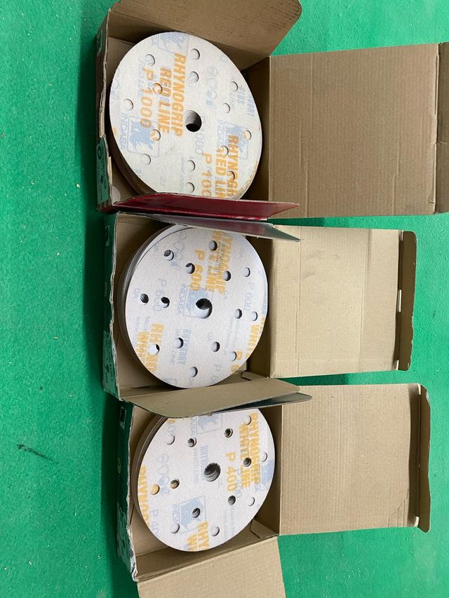 Disco papel autoadherente con velcro